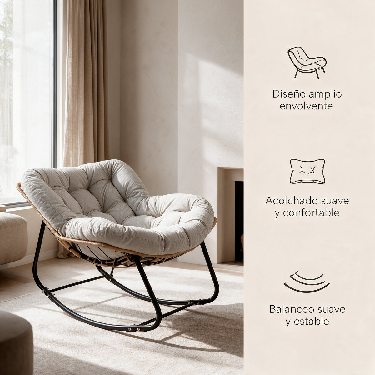 Sillón Mecedor Mare